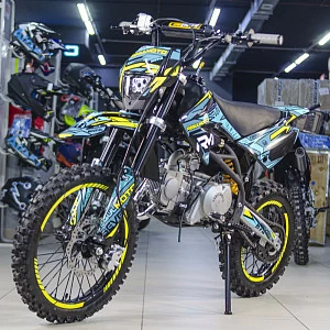 Питбайк Regulmoto SEVEN (Черный/ желтый /синий)