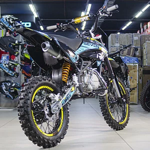 Питбайк Regulmoto SEVEN (Черный/ желтый /синий)