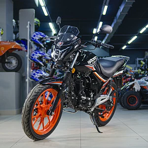 Мотоцикл дорожный ROCKOT SPECTRUM 150 (черный глянцевый, ЭПТС)