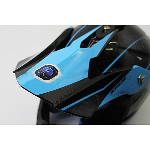 Шлем кроссовый ROCKOT RM-216 Kryo (черн/ син глянц, S) Шлем кроссовый ROCKOT RM-216 Kryo (черн/ син глянц, S)