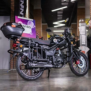 Мопед ROCKOT ALPHA TOURIST M-12 (черный глянцевый)