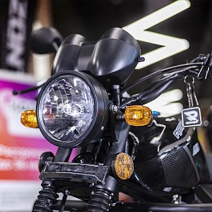 Мопед ROCKOT ALPHA TOURIST M-12 (черный глянцевый)