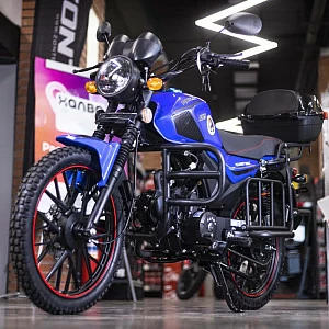 Мопед ROCKOT ALPHA TOURIST M-12 (синий глянцевый)