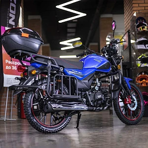 Мопед ROCKOT ALPHA TOURIST M-12 (синий глянцевый)