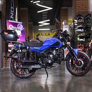 Мопед ROCKOT ALPHA TOURIST M-12 (синий глянцевый)