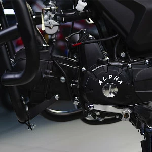 Мопед ROCKOT ALPHA TOURIST M-12 (красный глянцевый)