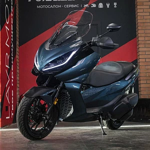 Максискутер ZONTES ZT350-E (ZT1P77MP EFI) 15/14 (2023 г.) ПТС (синий)