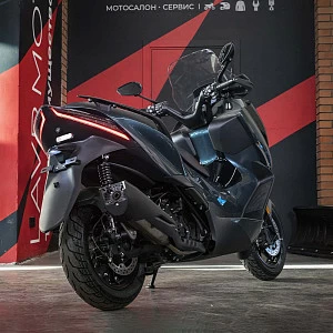 Максискутер ZONTES ZT350-E (ZT1P77MP EFI) 15/14 (2023 г.) ПТС (синий)