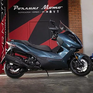 Максискутер ZONTES ZT350-E (ZT1P77MP EFI) 15/14 (2023 г.) ПТС (синий)