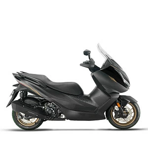 Максискутер ZONTES ZT350-E (ZT1P77MP EFI) 15/14 (2023 г.) ПТС (черный)