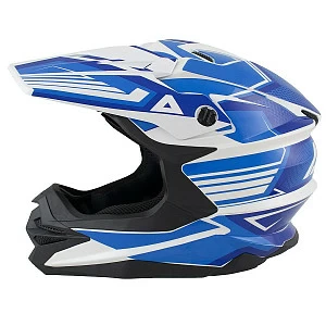Шлем кроссовый ATAKI JK801A Legacy (син/бел глянц, S) Шлем кроссовый ATAKI JK801A Legacy (син/бел глянц, S)