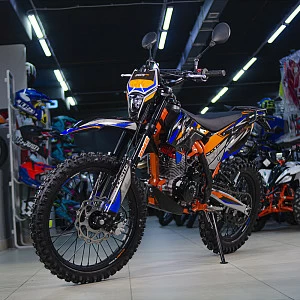 Мотоцикл Regulmoto ATHLETE PRO (4 valves) 6 передач (оранжевый/черный/синий, 201968-1)