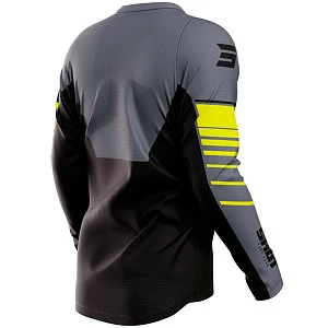 Джерси SHOT DEVO PEAK (черн/сер/кисл желт, M)