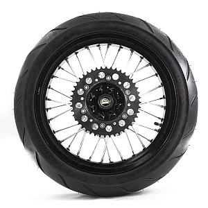 Колеса МОТАРД комп-т ZR, Sport Pro, CR-Z (диски алюм, шины110/70-17,130/70-17, зв. 520x50) ось 20/25 Колеса МОТАРД комп-т ZR, Sport Pro, CR-Z (диски алюм, шины110/70-17,130/70-17, зв. 520x50) ось 20/25