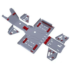 Комплект AL защиты днища Baltmotors Striker, Stels Leopard 500, 600, 650 YS (2014-)