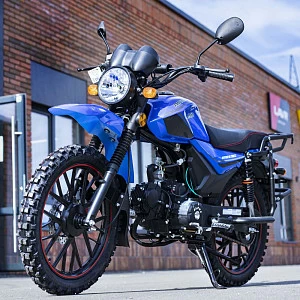 >!< Мопед ROCKOT ALPHA OFFROAD M-12 (синий глянцевый)