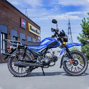 >!< Мопед ROCKOT ALPHA OFFROAD M-12 (синий глянцевый)