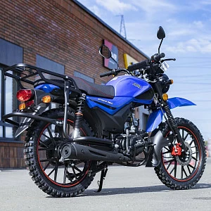 >!< Мопед ROCKOT ALPHA OFFROAD M-12 (синий глянцевый)