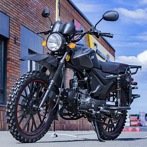 >!< Мопед ROCKOT ALPHA OFFROAD M-12 (черный матовый)