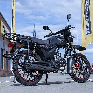 >!< Мопед ROCKOT ALPHA OFFROAD M-12 (черный глянцевый) >!< Мопед ROCKOT ALPHA OFFROAD M-12 (черный глянцевый)