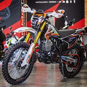 Мотоцикл PitonMoto MX2 Maverick (оранжевый/черный) Мотоцикл PitonMoto MX2 Maverick (оранжевый/черный)