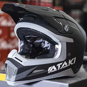 Шлем кроссовый ATAKI SC-18 SOLID Шлем кроссовый ATAKI SC-18 SOLID