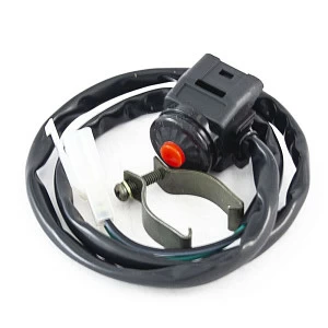 Кнопка выкл. двигателя с креплением на руль круглая SM-PARTS Кнопка выкл. двигателя с креплением на руль круглая SM-PARTS