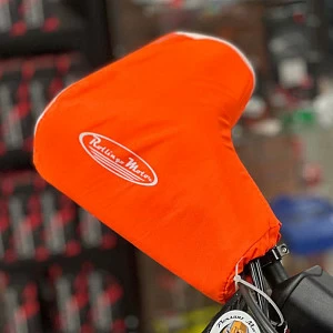 Муфты Rolling Moto на руль оранжевые, флисовые твердые Муфты Rolling Moto на руль оранжевые, флисовые твердые