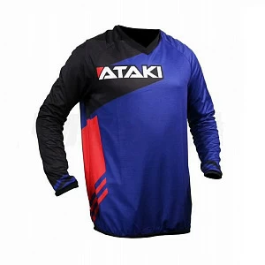 Джерси ATAKI Rampage синяя/красная L