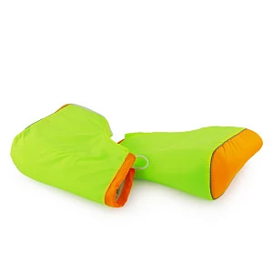 Муфты Rolling Moto на руль кислотно-зеленые, флисовые твердые Муфты Rolling Moto на руль кислотно-зеленые, флисовые твердые