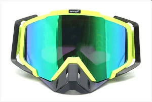 Очки кроссовые ROCKOT RM-323 зеленая линза Очки кроссовые ROCKOT RM-323 зеленая линза