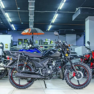 Мопед ROCKOT ALPHA OFFROAD M-12 (черный глянцевый) Мопед ROCKOT ALPHA OFFROAD M-12 (черный глянцевый)