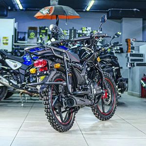 Мопед ROCKOT ALPHA OFFROAD M-12 (черный глянцевый) Мопед ROCKOT ALPHA OFFROAD M-12 (черный глянцевый)