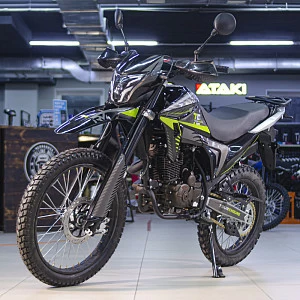 Мотоцикл Regulmoto TE (Tour Enduro) PR, 6 скоростей (Черный/ зеленый) Мотоцикл Regulmoto TE (Tour Enduro) PR, 6 скоростей (Черный/ зеленый)