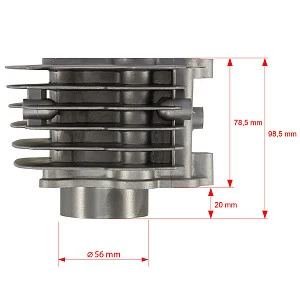Цилиндро-поршневая группа 4T двиг. 153FMI (эл.cтартер) d-52.4 p-13 SM-PARTS Цилиндро-поршневая группа 4T двиг. 153FMI (эл.cтартер) d-52.4 p-13 SM-PARTS