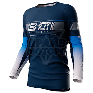 Джерси SHOT CONTACT INDY (син/бел, L) Джерси SHOT CONTACT INDY (син/бел, L)