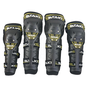 Комплект защиты локтя и колена ATAKI AT-106 (черн/желт) Комплект защиты локтя и колена ATAKI AT-106 (черн/желт)
