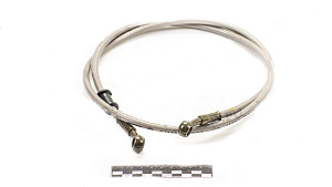 Шланг гидравлический тормозной (армированный) L=1200 d=10мм Шланг гидравлический тормозной (армированный) L=1200 d=10мм