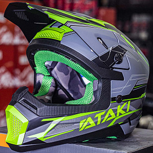 Шлем кроссовый ATAKI SC-18 BLAZE детский Шлем кроссовый ATAKI SC-18 BLAZE детский